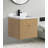La Jolla 24" Single Floating Bathroom Vanity With Engineered Quartz Top