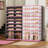 9-Tier 18-36 Pairs Plastic Stackable Shoe Storage Cabinet For Entryway Easy Assembly-1651352991