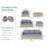 10-piece Wicker Outdoor Couch Conversation Set With Storage Coffee Table, 2 Ottomans