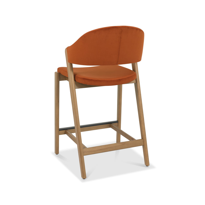 Counter Stool, Velvet, Ruse