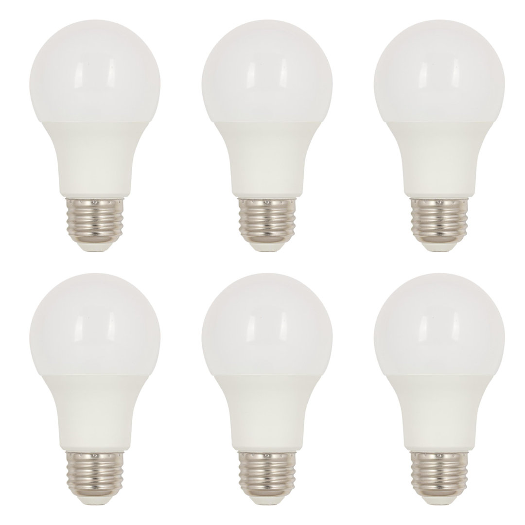 40 Watt Equivalent A19 E26/Medium (Standard) LED Bulb (Set of 6) Westinghouse Lighting