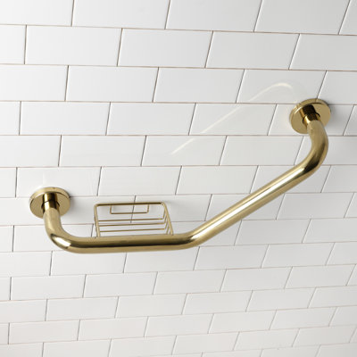 Meridian Angled 17.44" Grab Bar