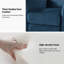 Fauteuil inclinable Amaurie Tacho avec dossier capitonné-1226636064