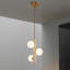 Luminaire suspendu moderne en pierre 3 lumières