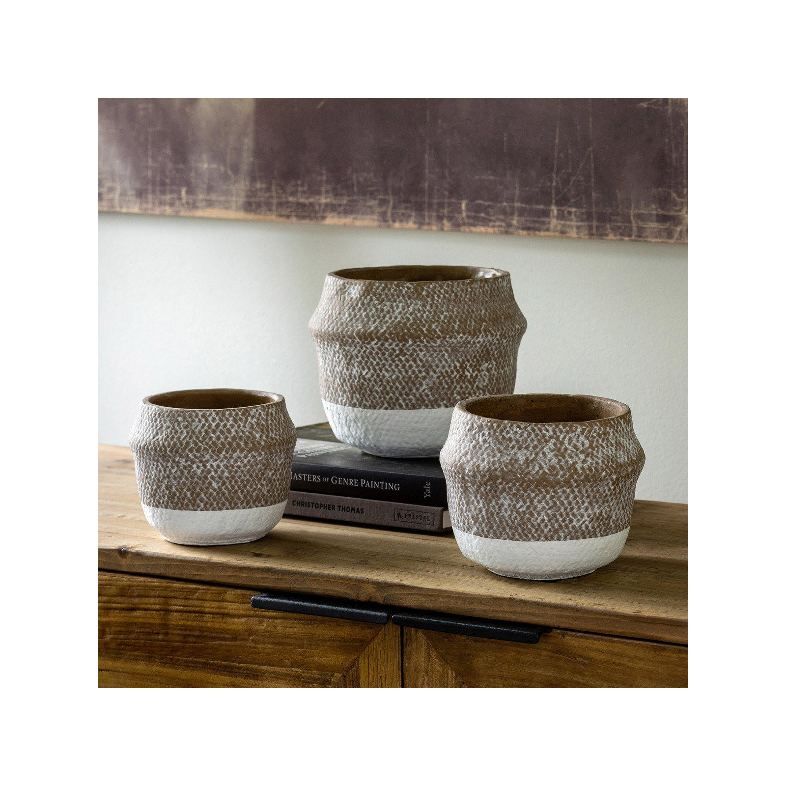 Delancy Pot Planter, 5.75" H x 7.25" W x 7.25" D