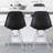 Modholic Eiffel Chair With Steel Legs, Black-94759465-115136287