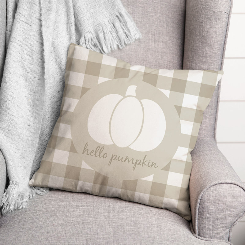  Housse et insert de coussin Hello Hello, H 18 po x l 18 po