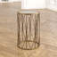Everett Glass Top End Table