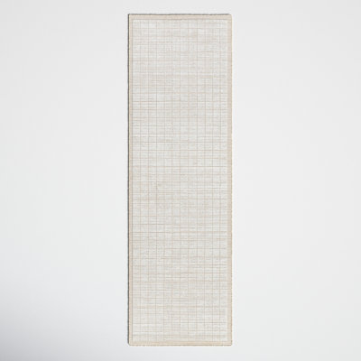 Jacey Hand-Woven Checkered Rug