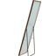 Miroir mural en bois massif 65 po x 23 po, verre incassable, rehausser le décor de la chambre et du porche