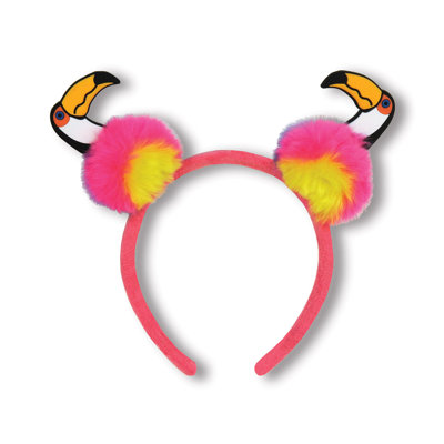 Bandeau Toucan Pom-Pom - paquet de 12