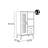 Small size bookcase