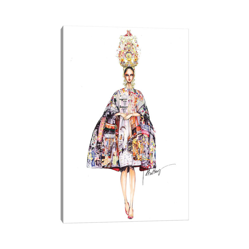 Dolce Gabbana Haute Couture 2016, H 12 po x l 8 po x P 0,75 po