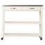 Chariot de cuisine avec plateau en acier inoxydable Haslingden-1536963605