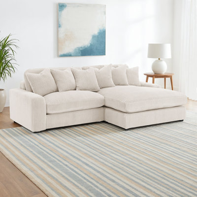 Ashmitha Reversible Upholstered Chaise Sectional