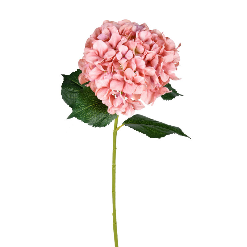 Vaporisateur d'hortensia artificiel avec impression, Rose
