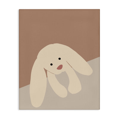 «Simple Floppy Bunny», art mural sur toile par Chen Alyesh