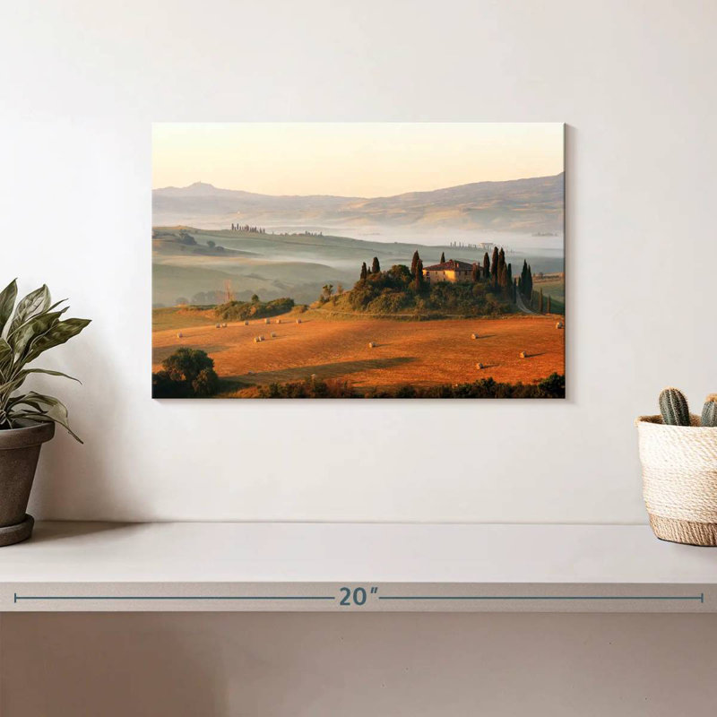 Alvord Tuscany Farmhouse, H 8 po x l 12 po