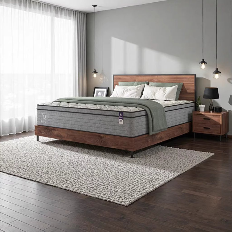 NapQueen Elite Series Machka 12 Inch Full Size Cooling Gel Memory Foam Hybrid Mattress, CertiPUR-US Certified, Made in USA