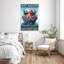 Octopus Get Nake - 1 pièce, impression sur toile tendue-729822406