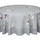 Positano Linen Floral Tablecloth