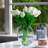 Unique Oval Glass Vase-256581065