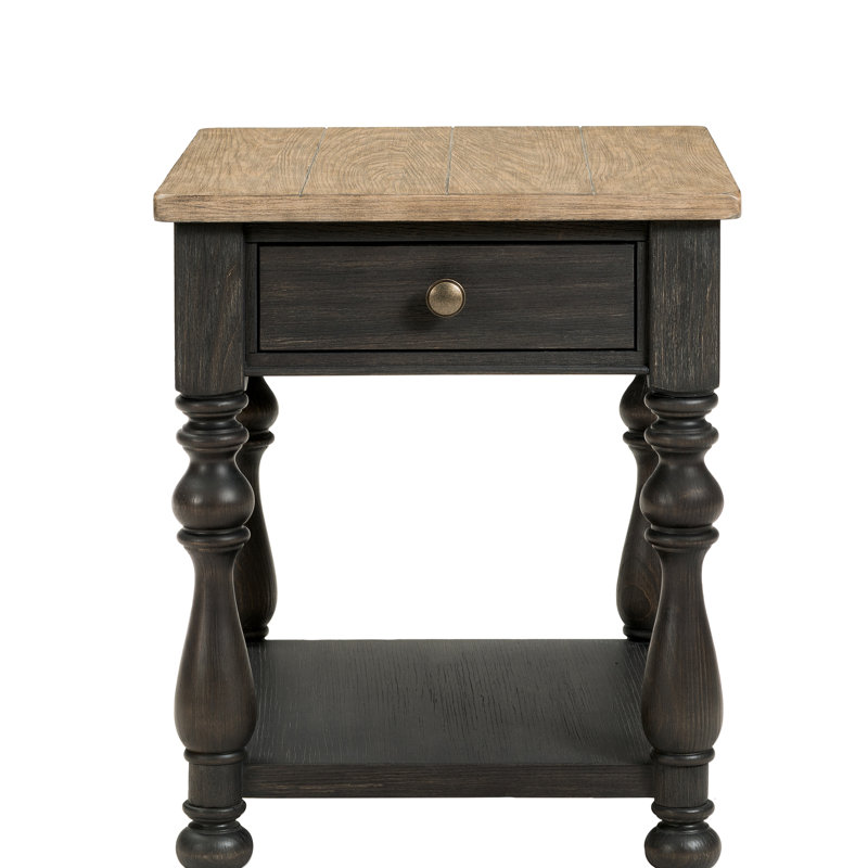 Table de bout avec rangement afton Elbridge