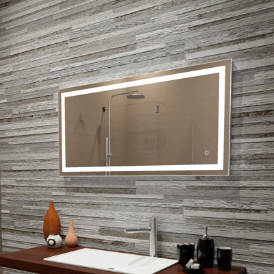 Miroir de salle de bain/meuble-lavabo à del lumineux Bolyard