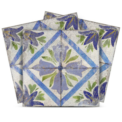 8'' W x 8'' L Vinyl Peel and Stick Mosaic Tile