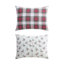 Ensemble d'édredon en flanelle de coton écossais rouge Martha Stewart-115991081