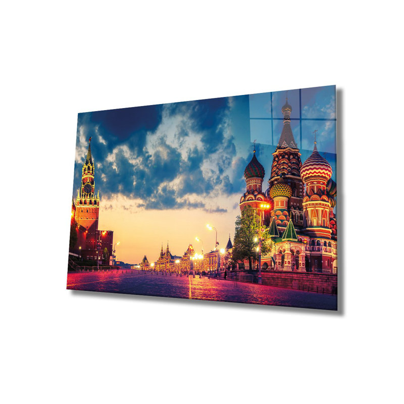 Élégante peinture décorative en verre trempé 18,1 po x 28,3 po | 100% verre trempé, épaisseur: 0,16 pouce | Superbe œuvre d'art pour la décoration intérieure, le salon et les espaces de bureau, durable et facile à nettoyer