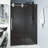 Elan 68-72" W x 74" H Sliding Frameless Shower Door with 3/8" Tinted Glass-98714701