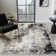 Abstract Textured High-Low Pile Area Rug
