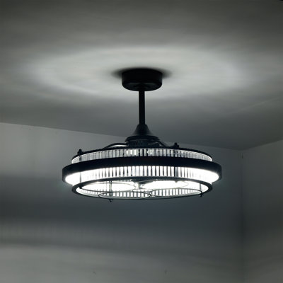 27.6'' Ceiling Fan with LED Lights