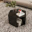 Table d'appoint hexagonale 23,62 po Table de chevet Sumac birmane-55115391
