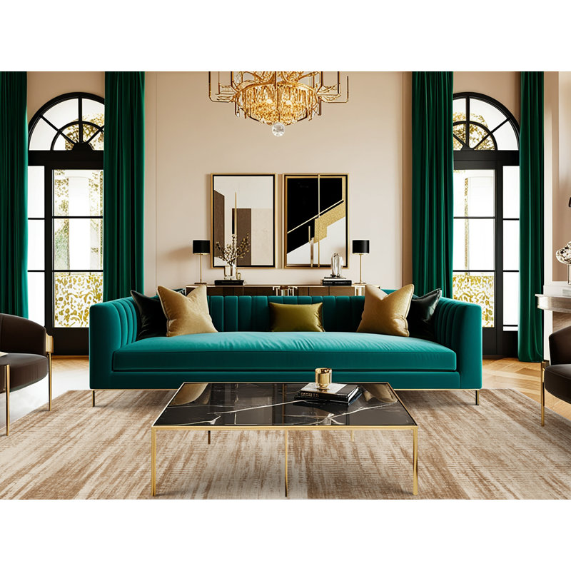 Washable Sandy Neutrals Coastal Area Rug, Round 8'