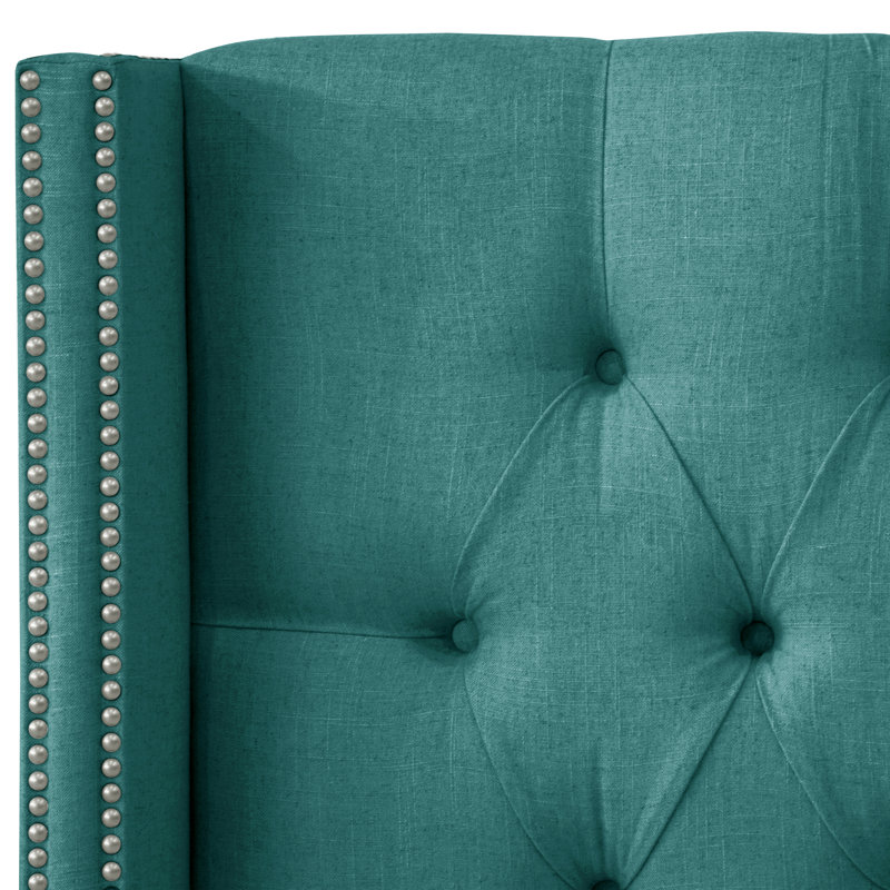 Headboard, Classic Slate Linen, California King