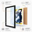 Spiky Creature In Yellow Japandi - Single Picture Frame Print-705750952-705750931