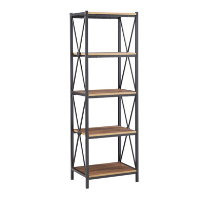 Metal Etagere Bookcase by Kingstown Home