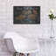 Art mural en métal luxueux «French Hen E» par Jean Plout, 24 po x 16 po-131632276