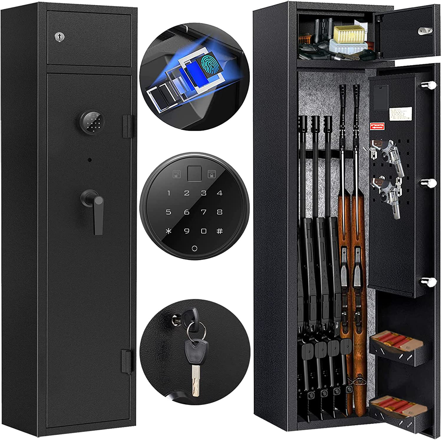 Kaer Gun Safe with Electronic Lock & Reviews - Wayfair Canada