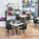 Kee Square Breakroom Table and 12" Chair Set