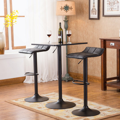 Three-Piece Dining Table Sets With Fixed Table, Perfect For Family Gatherings And Creating A Cozy Dining Atmosphere