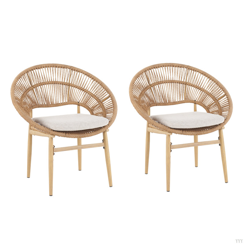 Chaise de salle à manger Cyril, Naturel