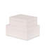 St. Tropez Decorative Boxes, Set Of 2, Seal Brown-692457891