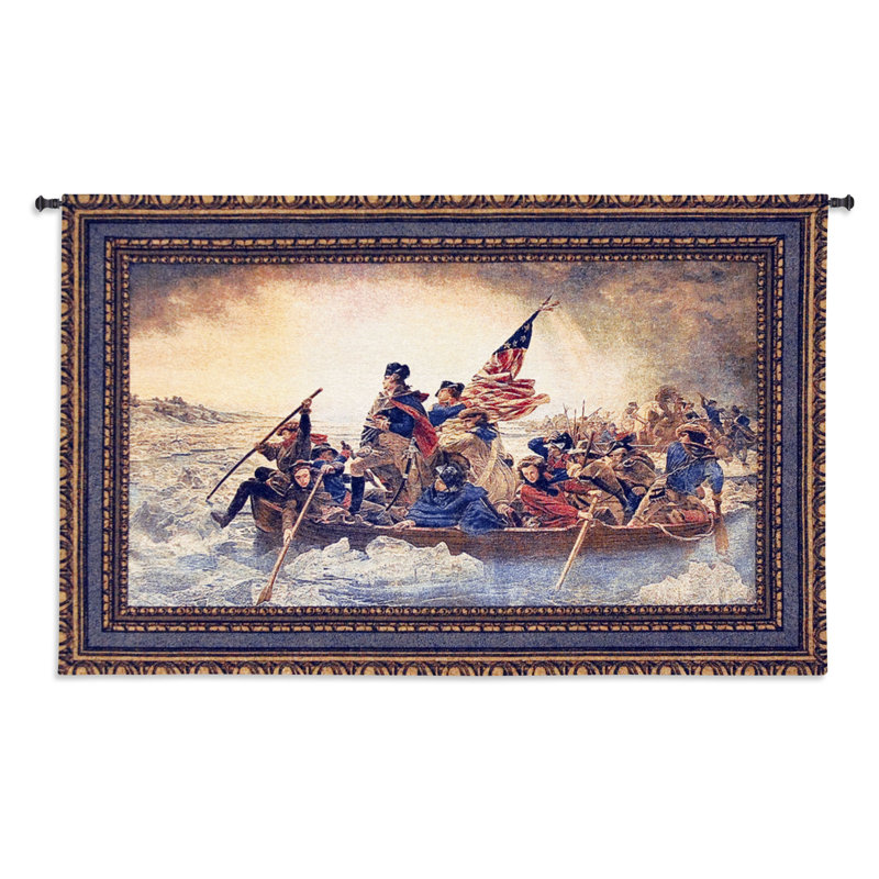 Washington, franchissement du tapisserie du delaware
