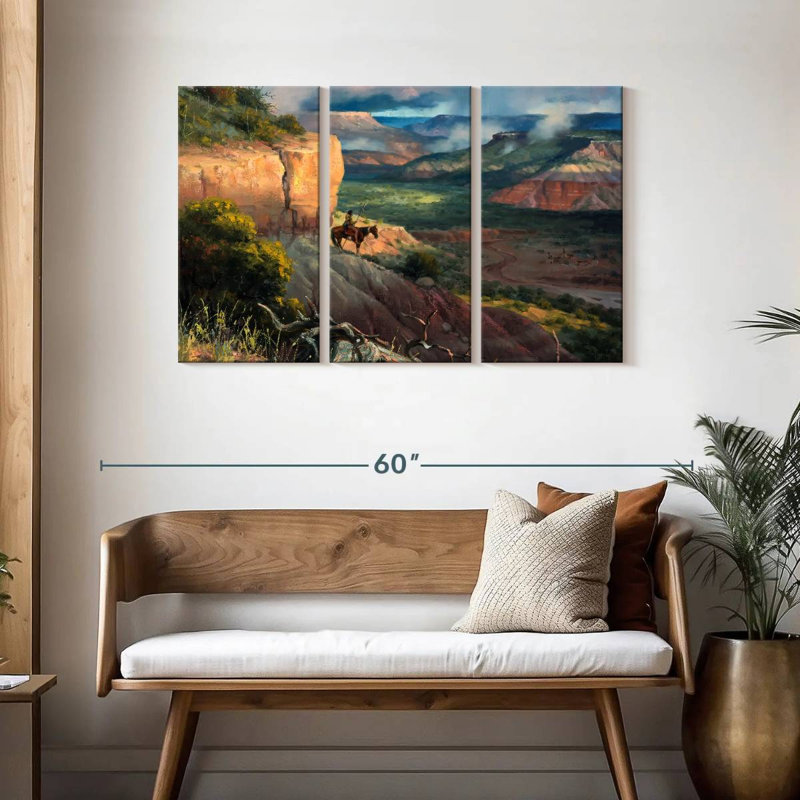 Lelar Camp Along The Timbercreek, 28" H x 45" W