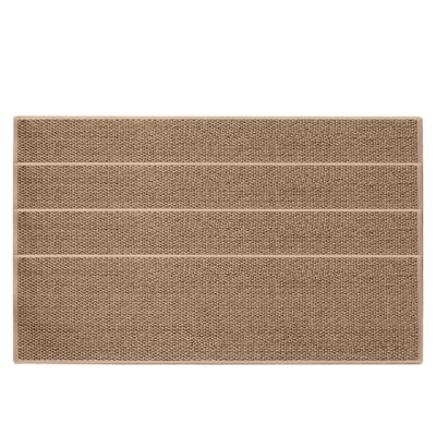 4Pcs No Slip Carpet Stair Treads for Wooden Steps