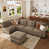 Brown Polyester selected