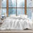 Thicker Than Thick - Coma Inducer® Twin XL Comforter Set - Standard Plush Filling - Real White-131559933